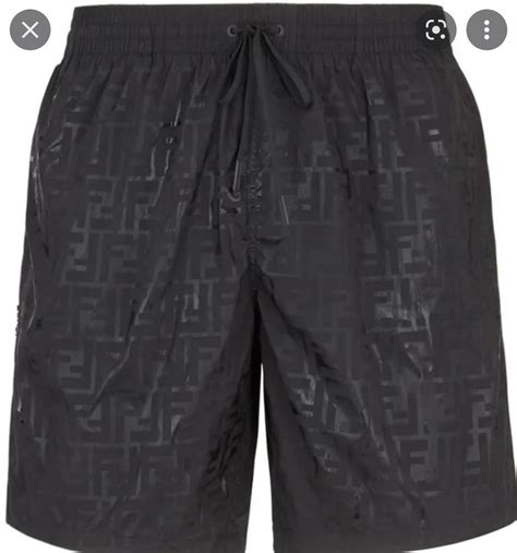 men fendi shorts|fendi reflective shorts.